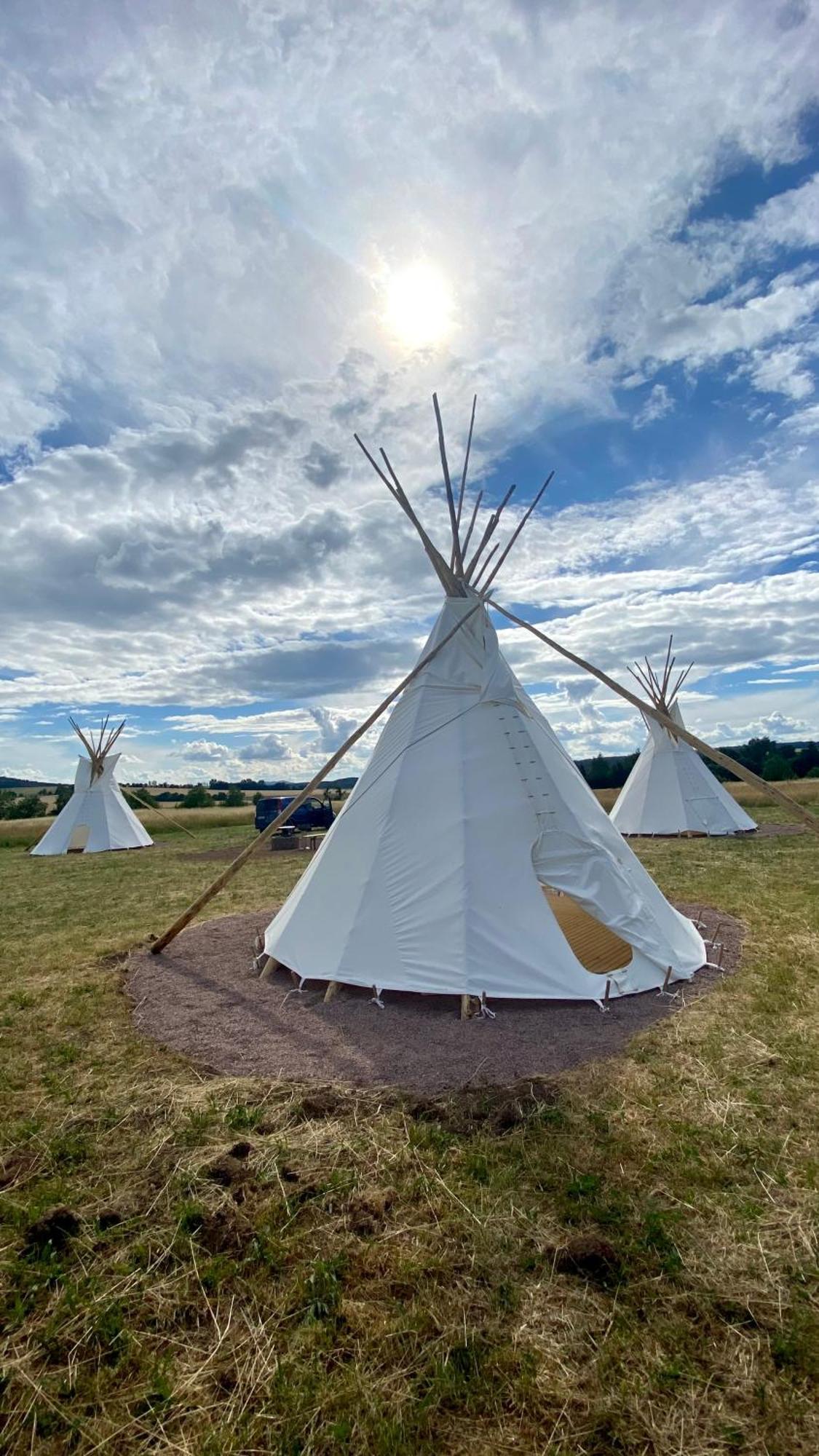 Alpaka-Tipi-Park Hotell Bad Salzungen Exteriör bild
